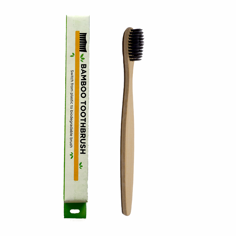 Toothbrush With Charcoal Bristles pack of 4